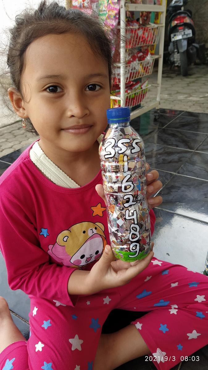 Ecobrick 162489 by Dwi Ratna Novitasari in Sukorejo - Kendal,  Jawa Tengah,  Indonesia