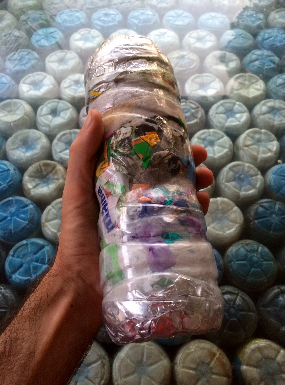 Lay out your cement foundation/top