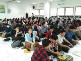 Pra Inaugurasi 2020 fak Kedokteran Unhas in Indonesia had 100 participants