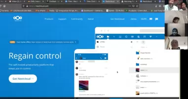 GEA Trainer Intro to Nextcloud in  had 10 participants