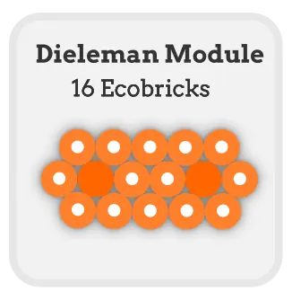 ecobrick dieleman lego module 18 ecobricks